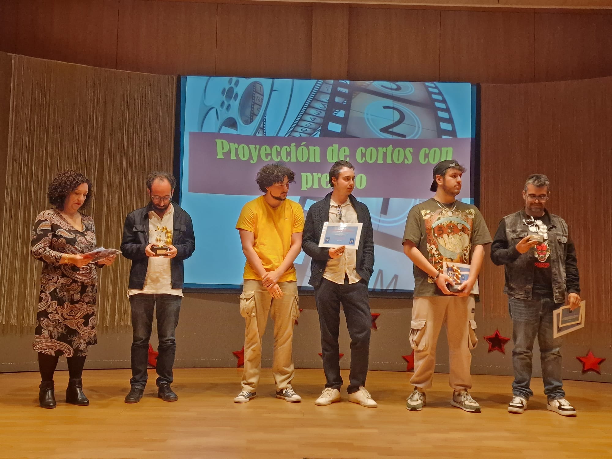 Premiados en el Certamen de cine 'El tranvía'